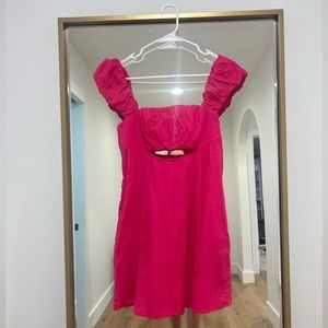 Free people non bom island mini in pink phenom